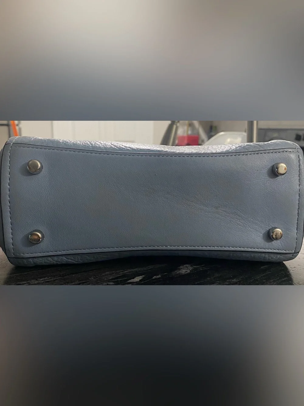 Coach Faye Turnlock Leather and Suede Crossbody Bag